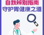 胃炎与胃癌自我辨别指南