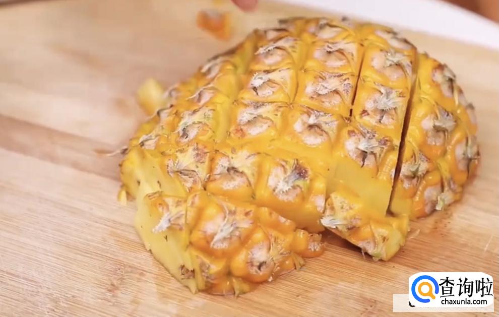 菠萝怎么削皮br