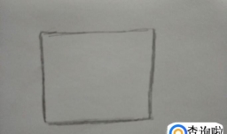 正方形简笔画之如何画牛