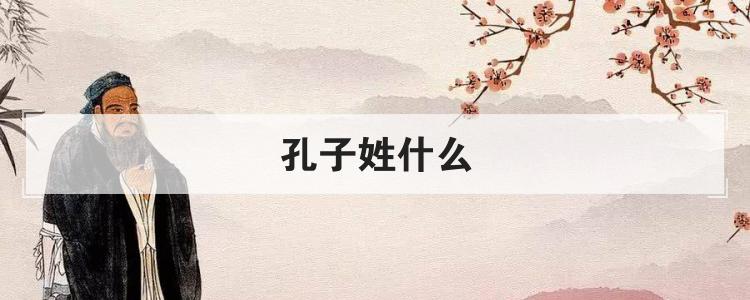 孔子姓什么