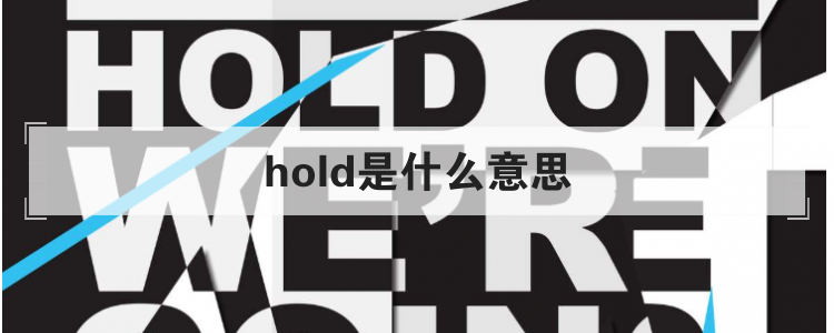 hold是什么意思