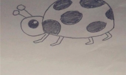 简笔画-萌萌哒金龟子