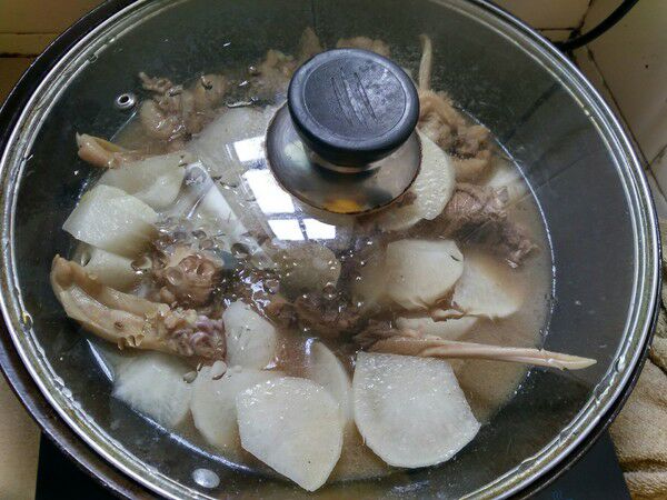 啤酒鸭加白萝卜的做法