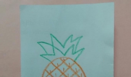 菠萝简笔画怎么画