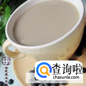 常喝黑豆浆有什么好处