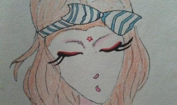 御姐头像彩铅画画法