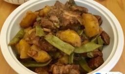如何做出好吃的排骨炖土豆豆角？