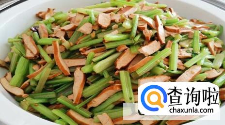 芹菜炒香干br