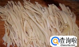 如何凉拌豆腐皮