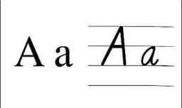 小学英语26个字母标准手写体教程