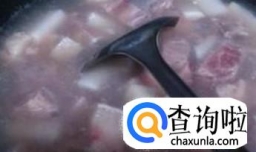 陕北铁锅炖羊肉做法