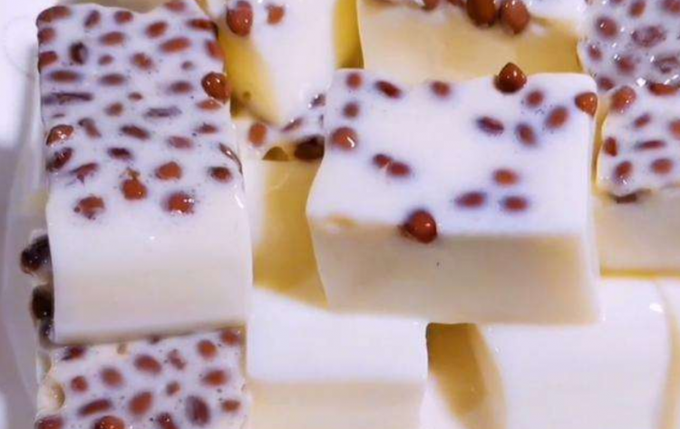 牛奶红豆糕的做法