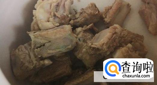 莲藕排骨汤的做法br