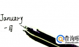 一月至十二月的英语单词怎么写？