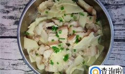 五花肉爆炒竹笋的做法