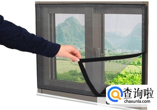 磁吸纱窗安装方法