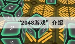 “2048游戏”介绍