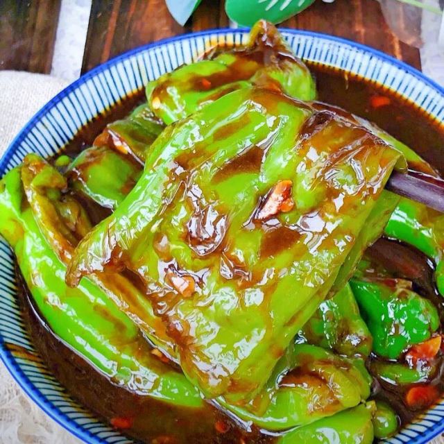 红烧辣椒的做法