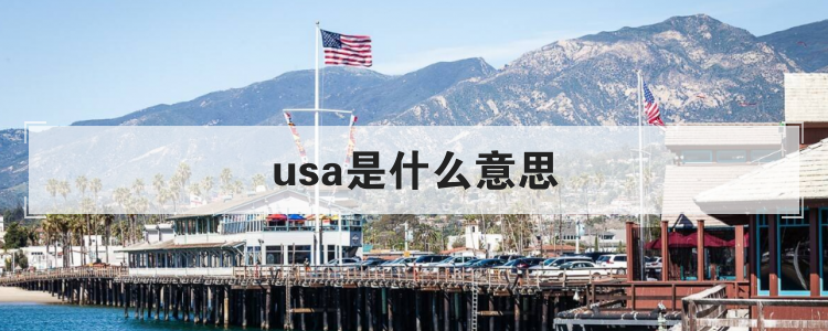 usa是什么意思