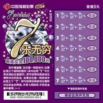 7乐无穷是怎么样的中奖规则,有懂得吗?