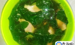 决明菜滚瘦肉汤的做法