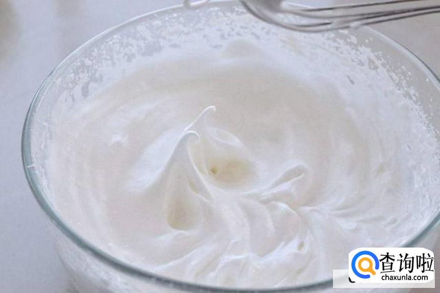 蛋清如何手动打发