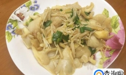 教你做美味的葱香双菇