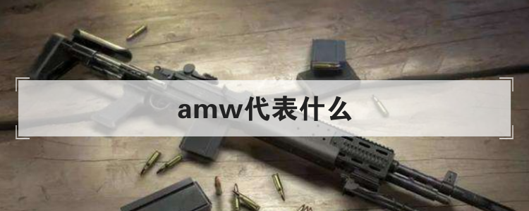 amw代表什么