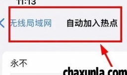 iPhone14怎样设置无线局域网为永不自动加入热点