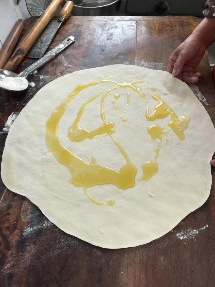 稀面薄饼的做法