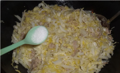 上海大白菜春卷馅做法