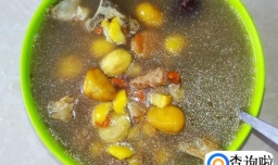 板栗牛骨汤的做法