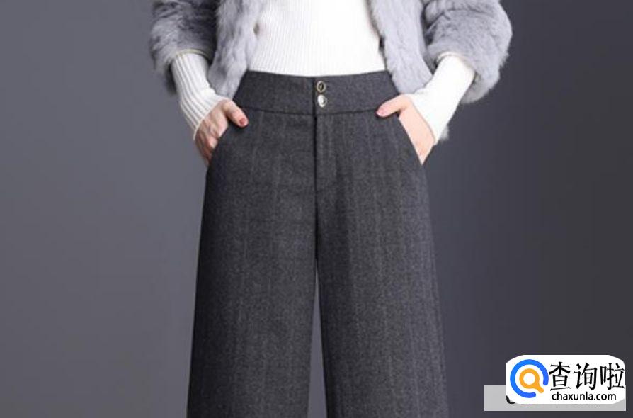 毛呢裤子搭配什么上衣好看