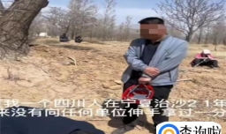 万亩树木被断水面临枯死 男子跪求供水