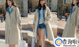 春天穿长外套搭配这几对鞋子，很美很有气质！