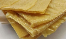 美食手工干豆腐皮如何泡开切好