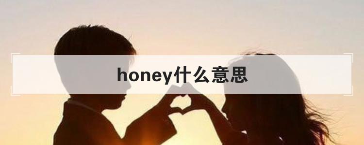 honey什么意思