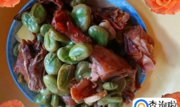 怎么做大豌豆炒烤鸭好吃又营养