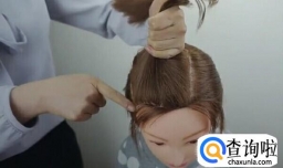 可爱小女孩发型绑扎方法