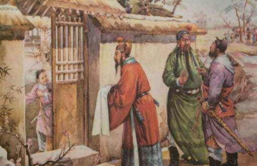 三顾茅庐的人是谁？