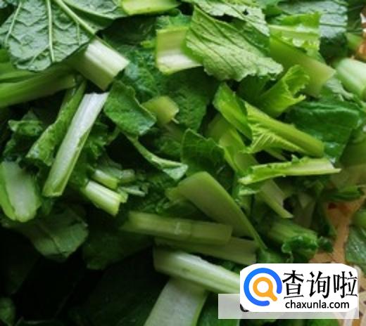 小白菜炖豆腐