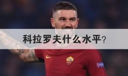 科拉罗夫什么水平？