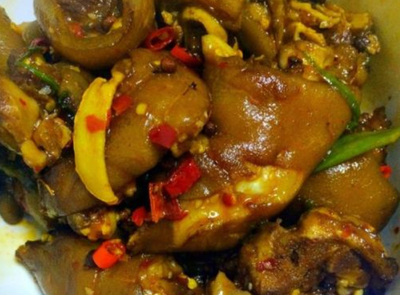 麻辣猪脚的家常做法