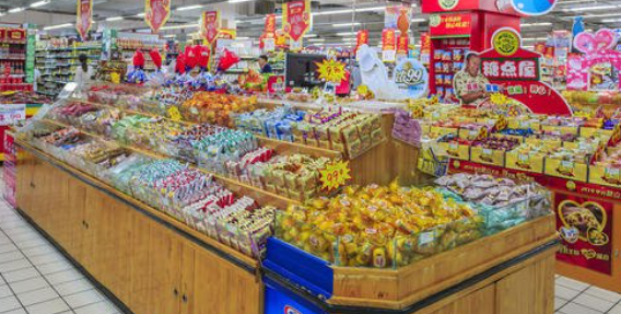 超市里有什么零食