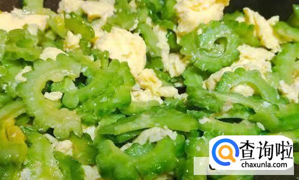 苦瓜炒鸡蛋怎么炒