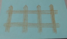 栅栏简笔画怎么画