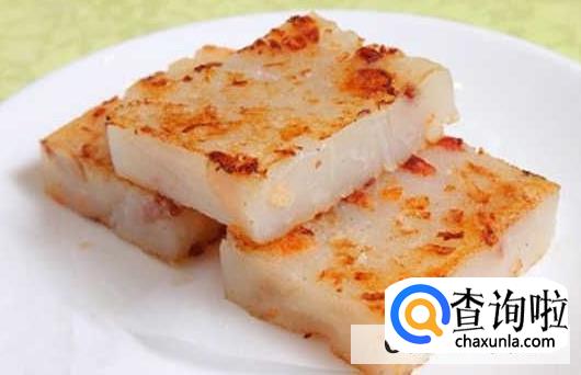 萝卜糕的做法br
