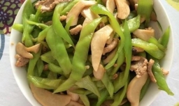 青椒炒杏鲍菇做法