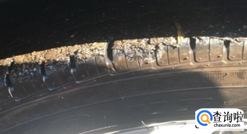 轮胎粘上沥青该如何去除