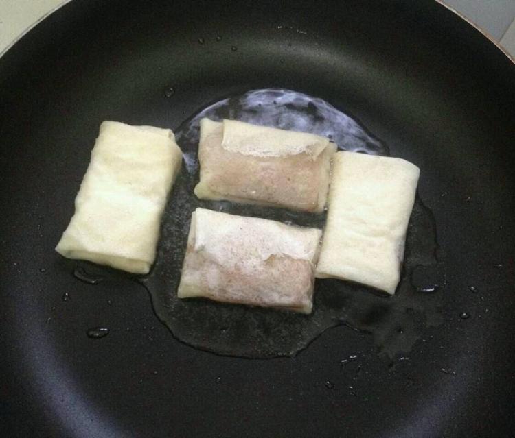 平底锅春卷面皮做法